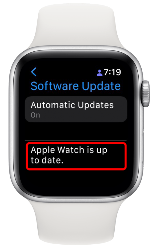 update your apple watch to fix dial