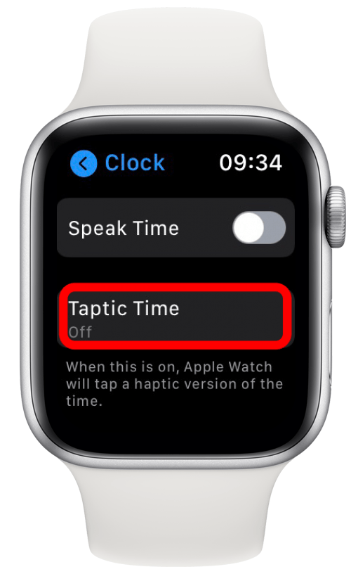 Tap Taptic Time.