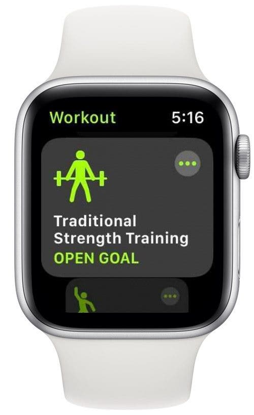 Apple watch edit workout type shop