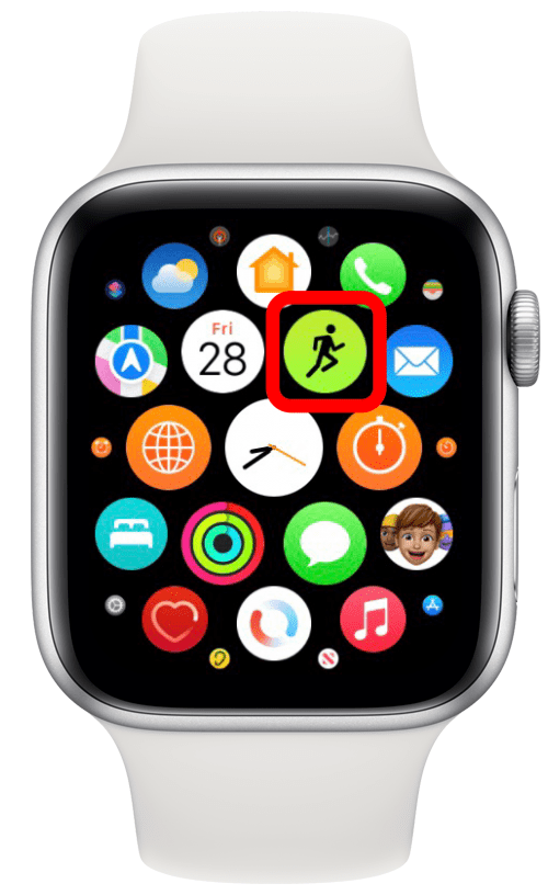 Tap Workouts on your Apple Watch - apple watch treadmill