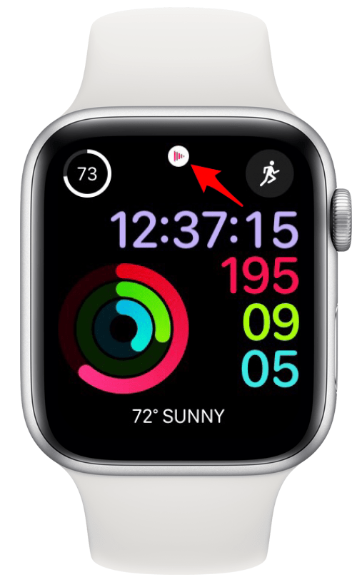 apple watch now playing icon