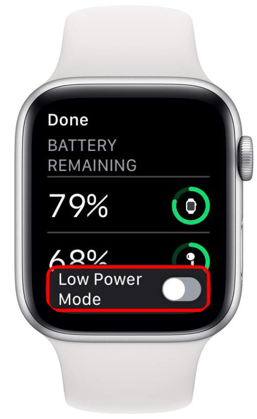 How Low Power Mode Works on Apple Watch watchOS 9