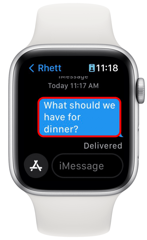 text coming through on apple watch but not phone