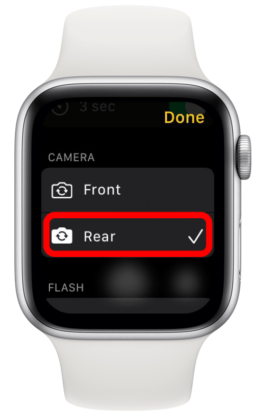 Apple watch 2024 front camera