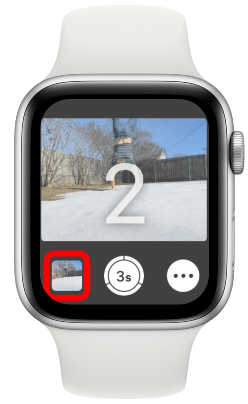 Apple watch 2025 selfie