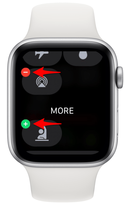 Центр управления эпл вотч. Пульт в Apple watch. Панель управления Apple watch. Красный значок на Эппл вотч. Watch control