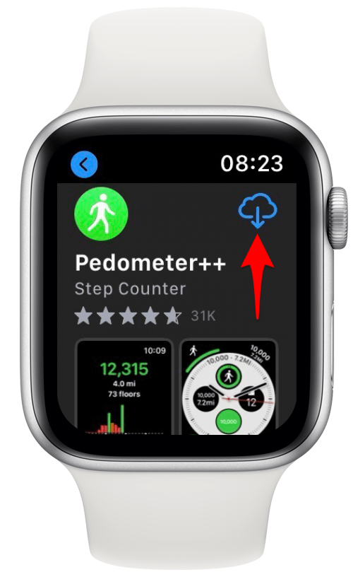 how to check steps on apple watch