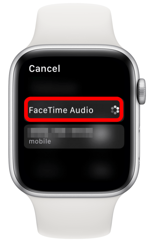 Can you facetime new arrivals on apple watch 4