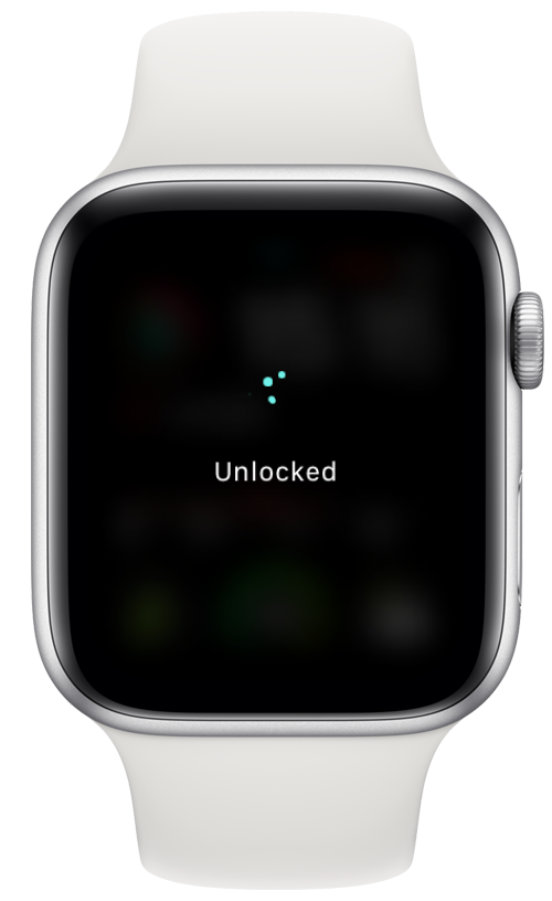 apple watch says turn digital crown to unlock and eject water