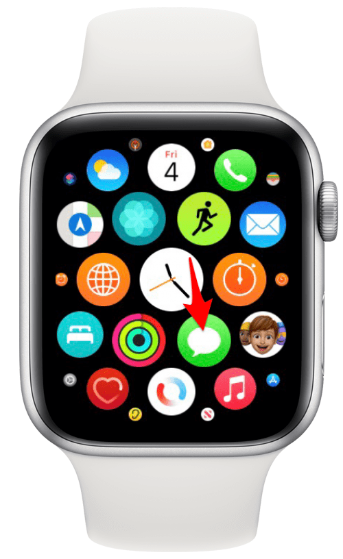 how to type a 0 on apple watch On your Home screen, tap Messages.