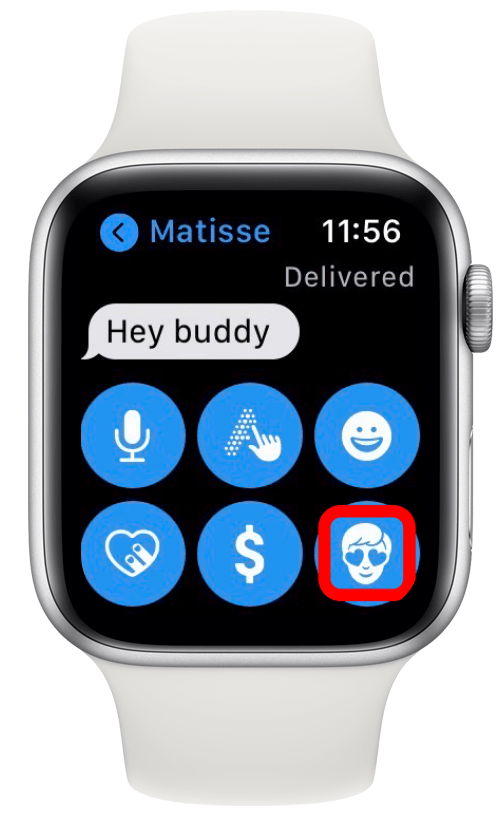 how to type a 0 on apple watch Tap on the Memoji icon.