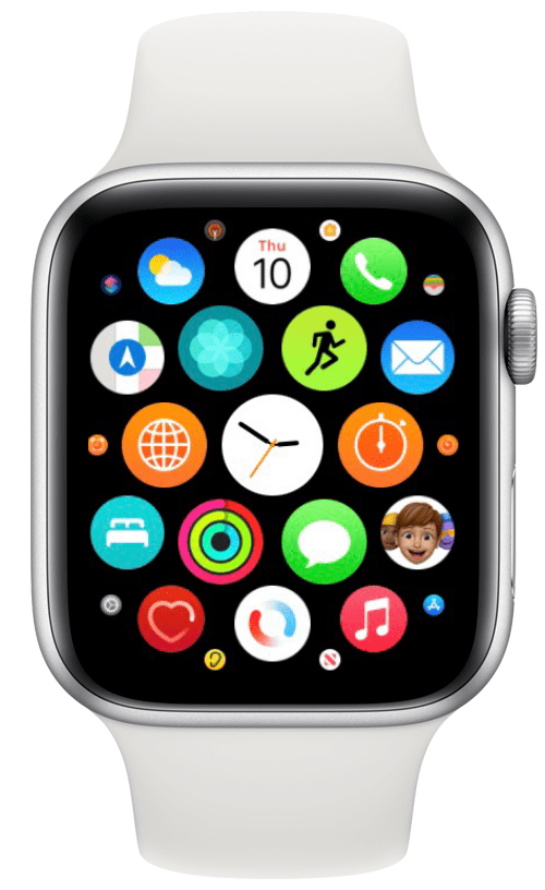 Tap and hold the screen until the apps jiggle.