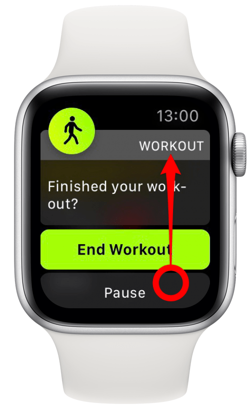 Apple watch 2025 pauses during workout