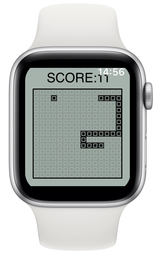 apple watch games classic snake game