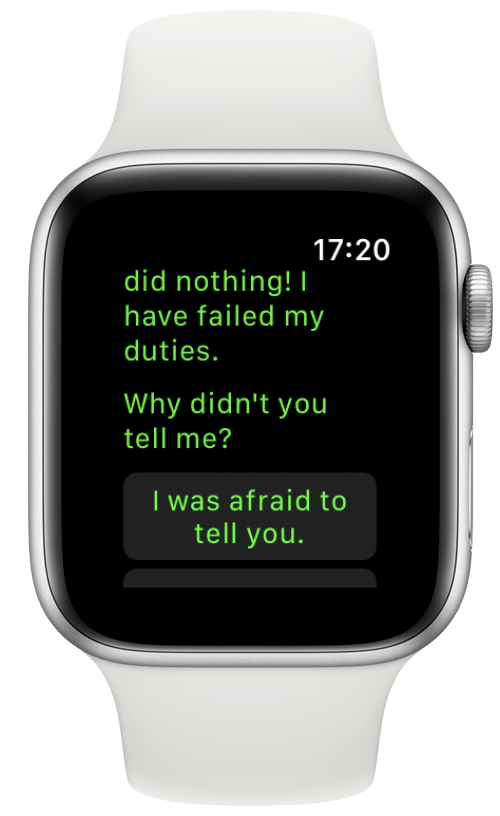KOMRAD interactive game for Apple Watch