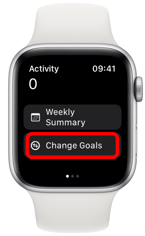 How to change my calorie goal on apple watch best sale