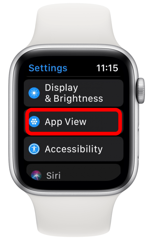 How to Change App Layout on Apple Watch from Grid to List View