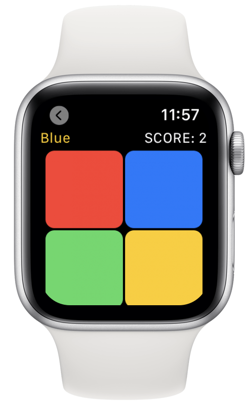Color Switch game for Apple Watch