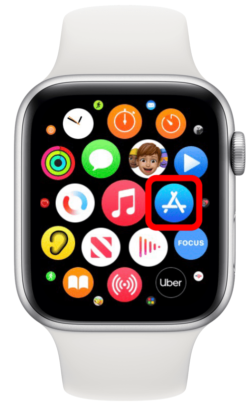 On your Apple Watch, open the App Store.