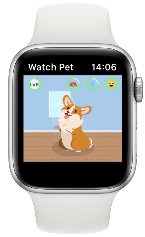 Pet game for Apple Watch