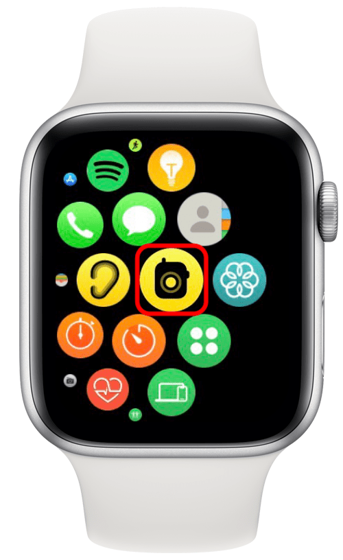 Tap the Walkie-Talkie app.