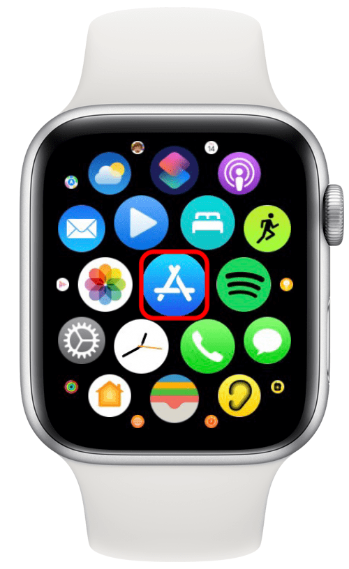 Tap the App Store.