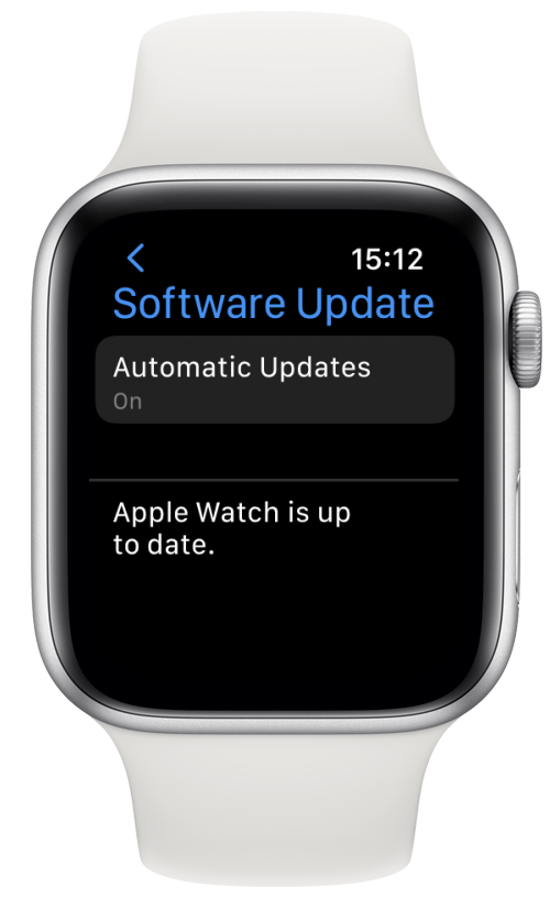 Make Sure Your Apple Watch is Updated to the Latest Software