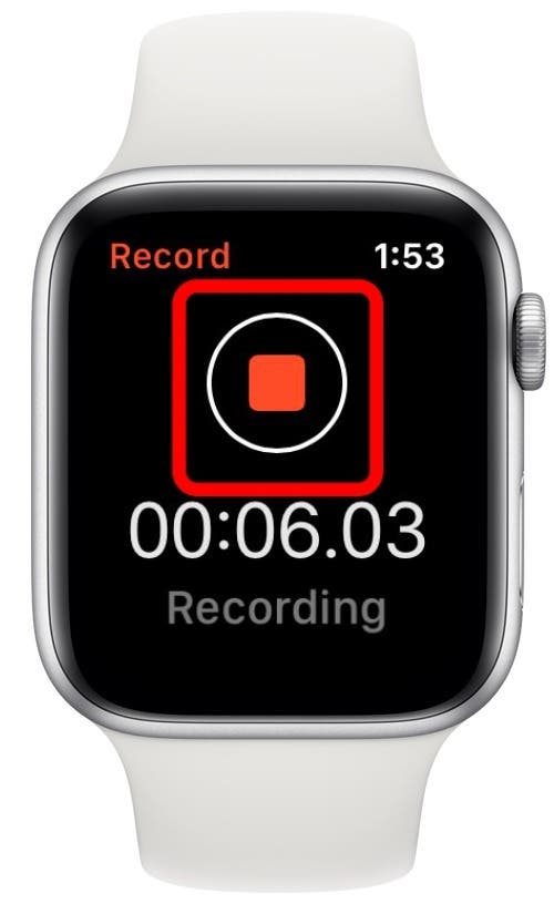 How to Record a Voice Memo on the Apple Watch