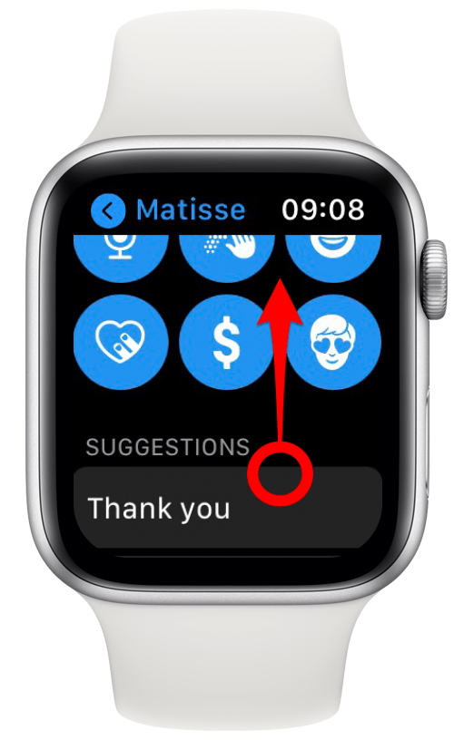 how to type a 0 on apple watch Scroll down to suggestions.