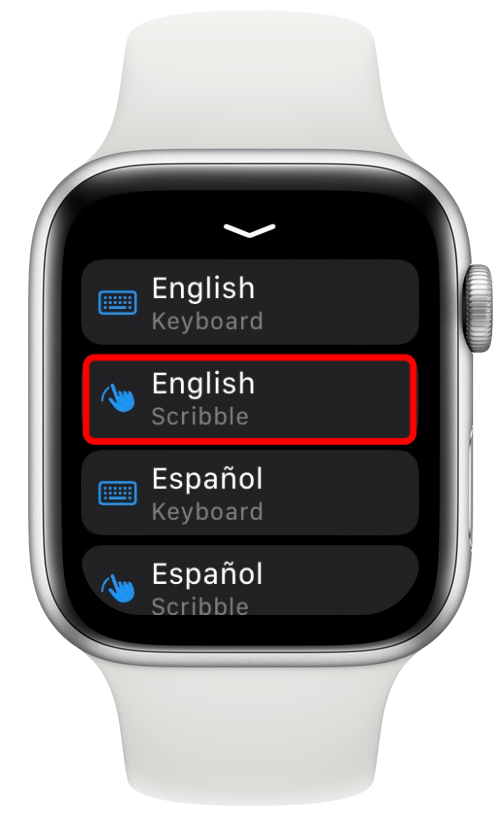How to Change Keyboard on Apple Watch to Scribble  