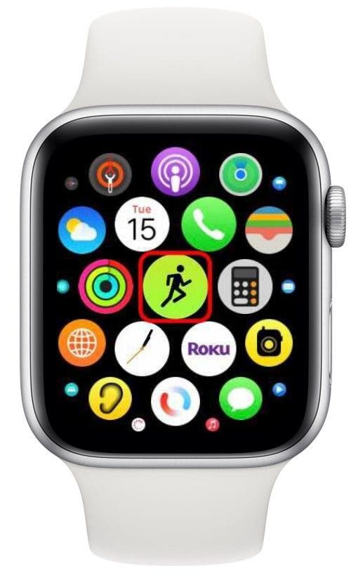 workout types on apple watch