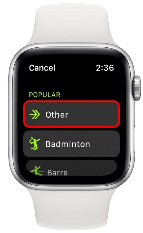 Tap other apple watch fitness tips