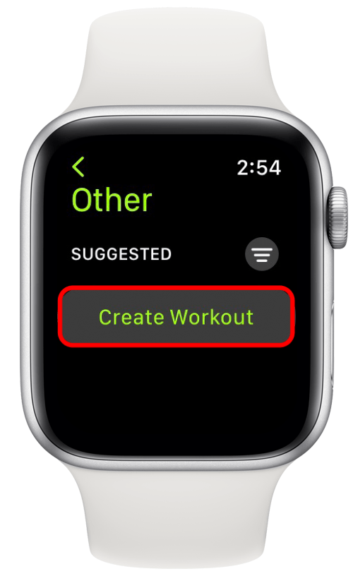 Apple watch workout other options cheap