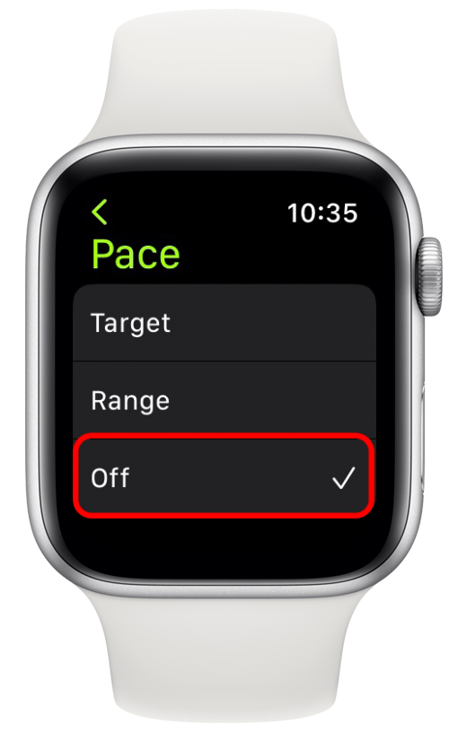 Tap Off apple watch fitness tips