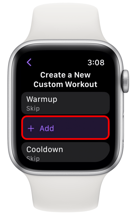 Tap Add apple watch fitness tips
