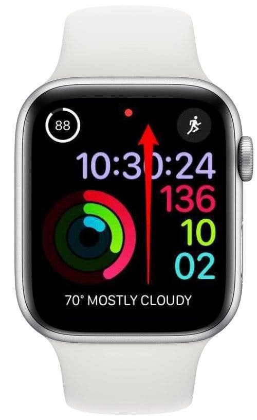 apple watch battery indicator