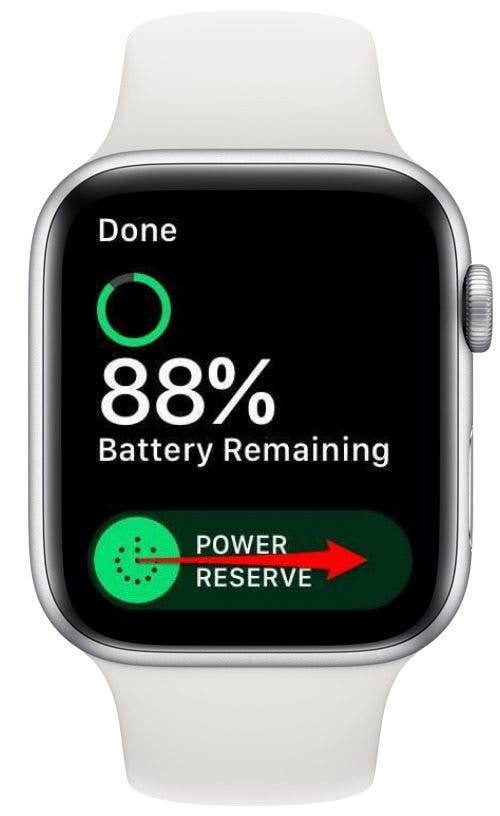How to turn off apple shop watch battery reserve