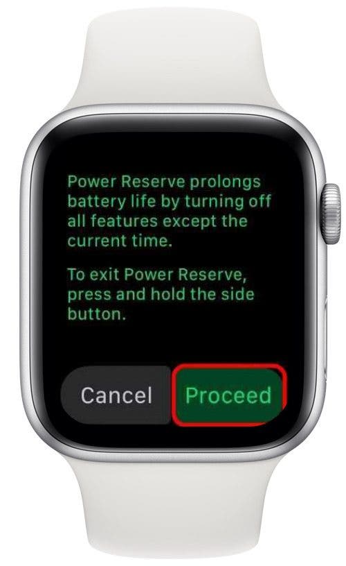 How to turn off battery reserve on apple watch cheap