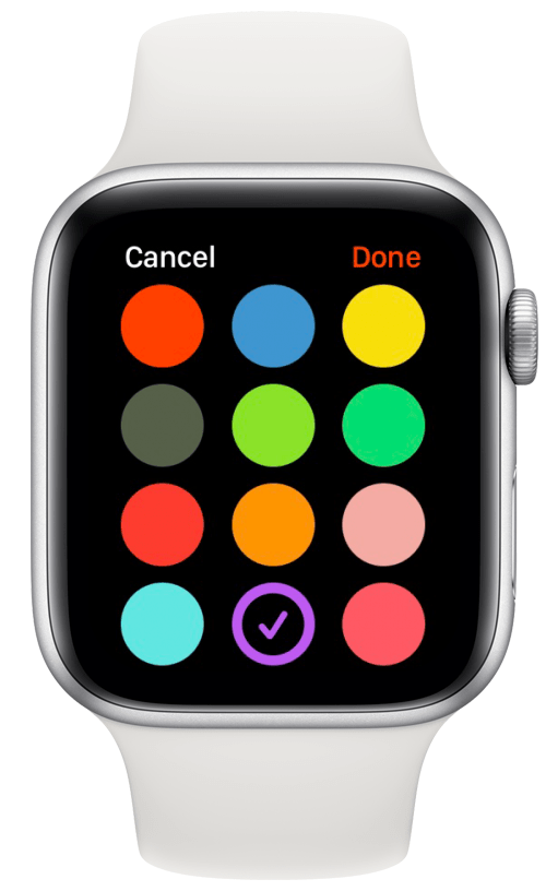 You will also be able to pick a color to color code all your marked locations.