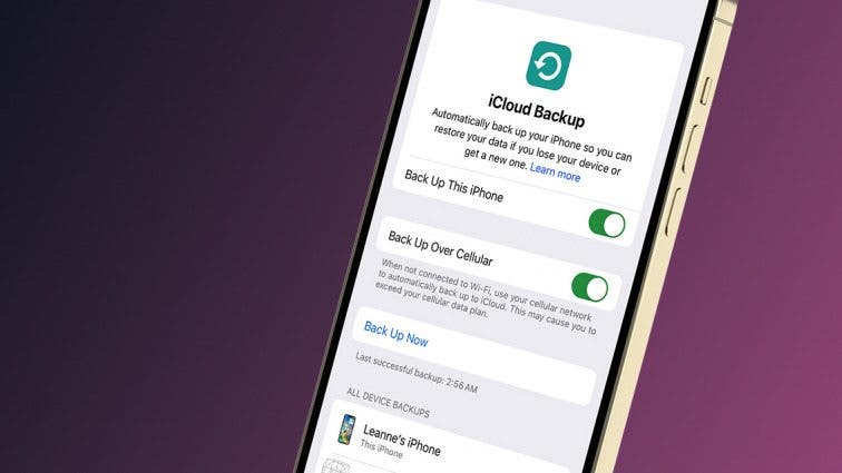 How to Back Up Your iPhone to iCloud