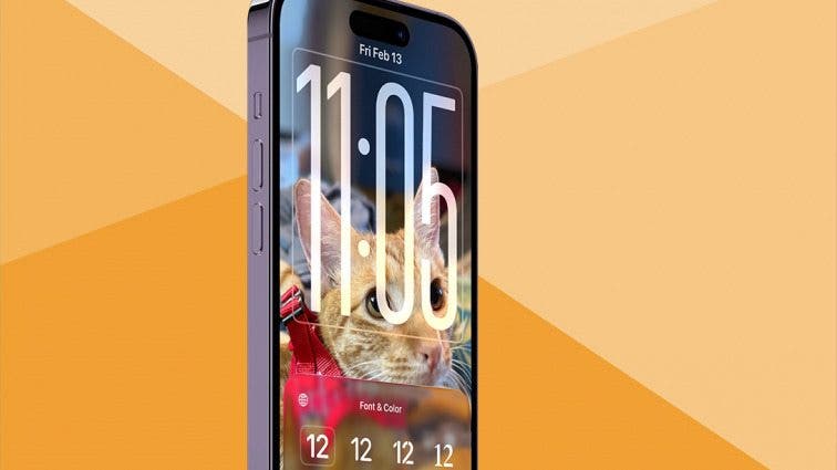 How to Customize Your Lock Screen iPhone Clock