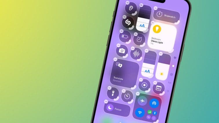 Solved: New iPhone Control Center Too Cluttered