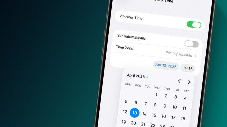 How to Easily Adjust Your Time & Date on iPhone & iPad
