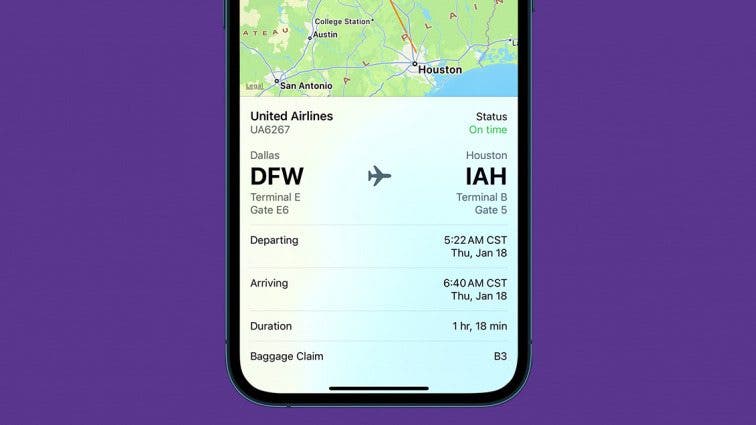 Easily Look Up Flight Info from a Text Message