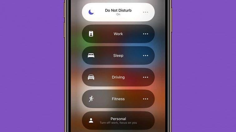 Focus Modes & Do Not Disturb on iPhone