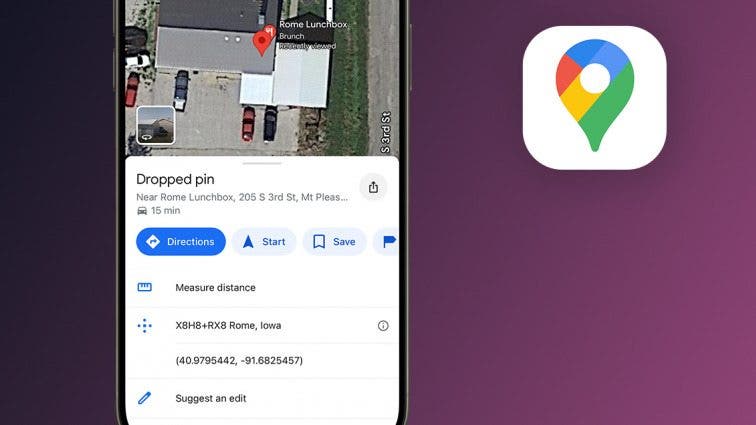 How to Drop a Pin on iPhone in Google Maps