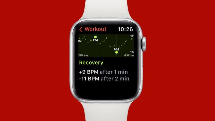 heart rate recovery Apple Watch