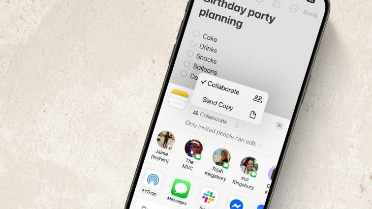 How to Make a Shared Note & Collaborate on an iPhone