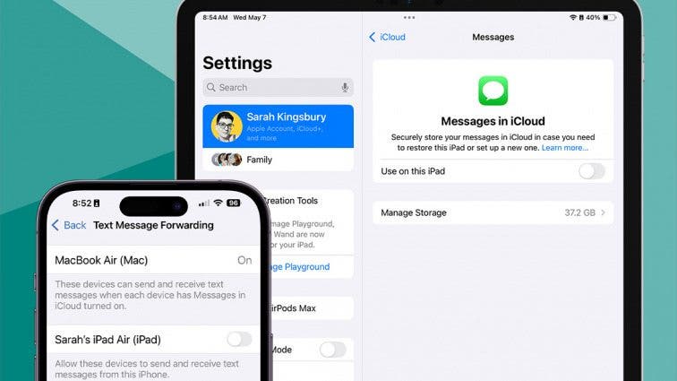How to Unsync iPad from iPhone—Photos, Texts & More