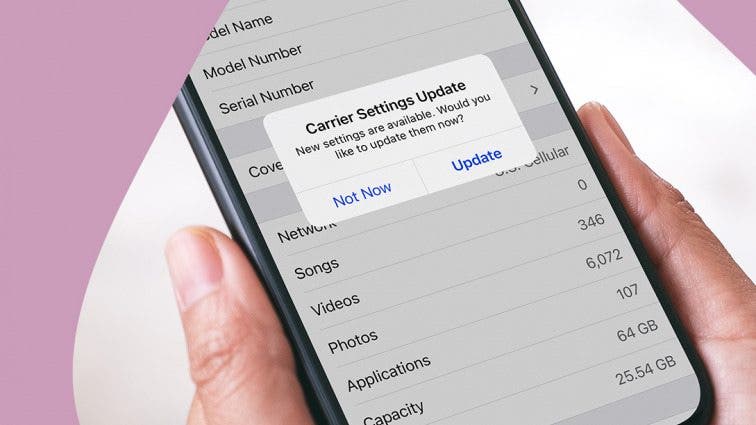 How to Manually Check for Carrier Settings Update on iPhone